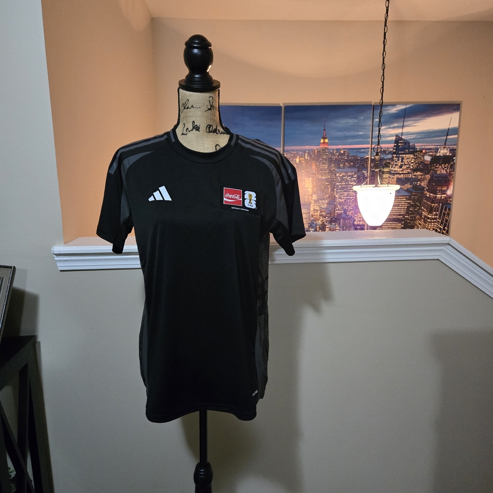 FIFA + Coca-Cola Adidas Black Jersey
